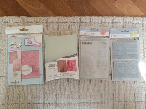 Various embossing folders - embossing,