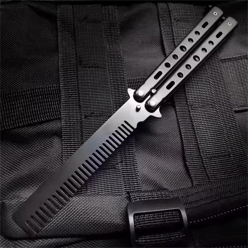 Foldable butterfly comb - butterfly,