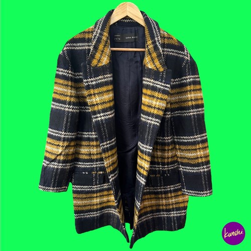 Zara women check blazer - zara, women's