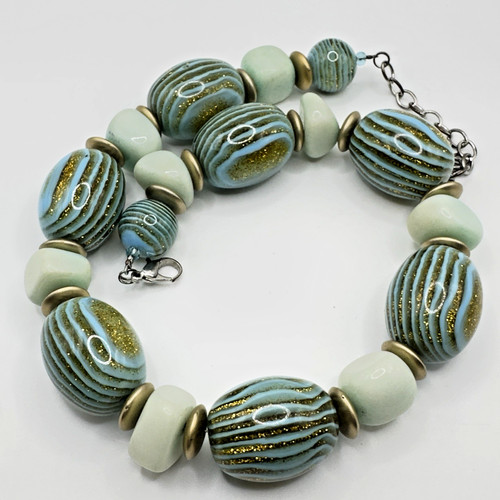 Vintage beaded statement - vintage,