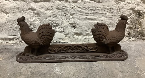 Cast iron chicken - cast,