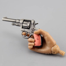 1/6 Revolver Metal 1895 Gun Model for 12" Man Soldier Figure War Army Scene Toy