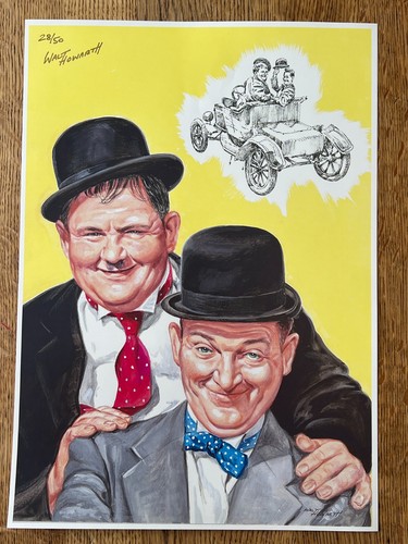Signed walt howarth print - howarth,