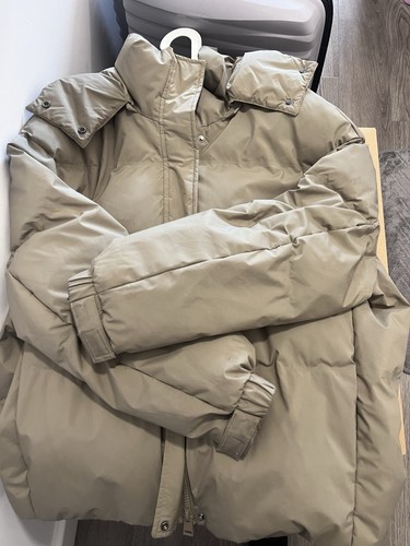 Zara beige padded - zara,