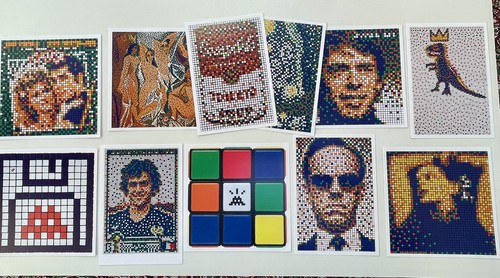 Original invader rubikcubist - invader,