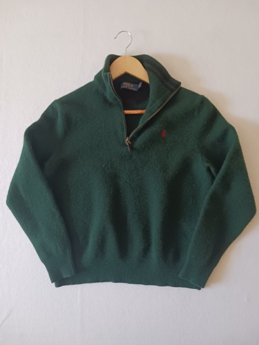 Wool and cashmere quarterzip - wool,