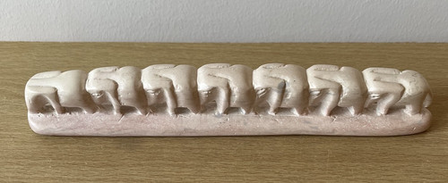 Gorgeous row soapstone - 7,,