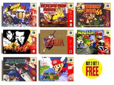 A4 RETRO N64 NINTENDO 64 GAME