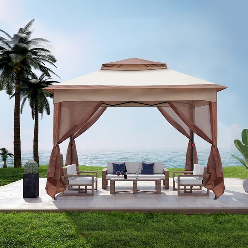 New metal garden gazebo - metal,