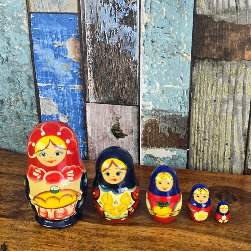 Vintage russian matryoshka - vintage,