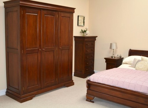 Mahogany wardrobe triple - |,