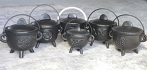 Cast iron cauldron - cast,