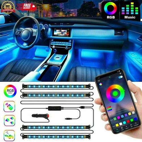 Car interior footwell led - interior,