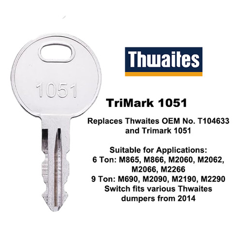 2pcs thwaites trimark - thwaites,