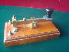 VINTAGE BRASS MORSE KEY on