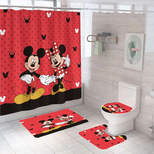 Mickey and minnie - and, shower