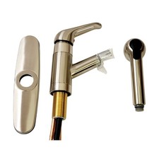 Kingston Brass GSC888NCLSP Century 1.8 GPM Pull Out Kitchen Faucet -Brush Nickel