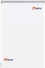 Gardinia EASYFIX Rollo Thermo 244 90 x 210, Fabric, White, 90 x 210 cm