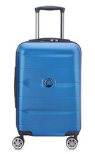 DELSEY PARIS trolley Comete + 4 Double Rolls Cabin Trolley 55 Lightblue