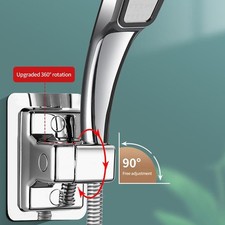 1Pcs Adjustable-Punch-Shower Bracket Wall Mounted Lotus Pod Fixed Wall Base