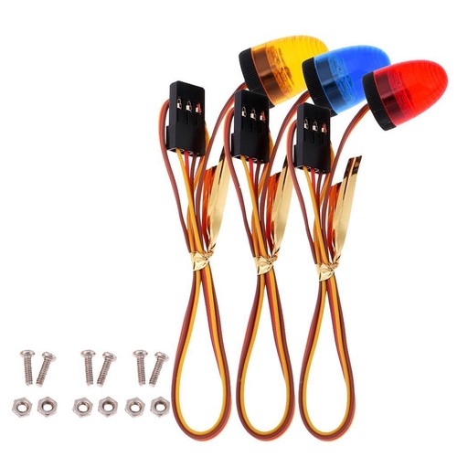 3ch police led lights - led, light