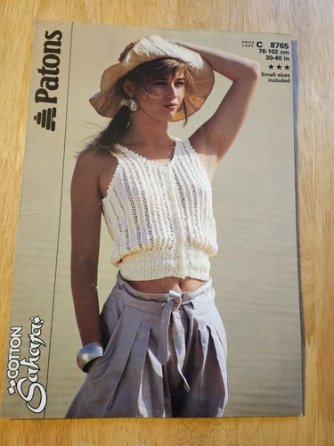 Patons cotton c8765 - patons, ladies