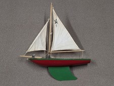 Star Yacht Birkenhead SY3 Pond Yacht Vintage Model Sailing Solid Wooden Original