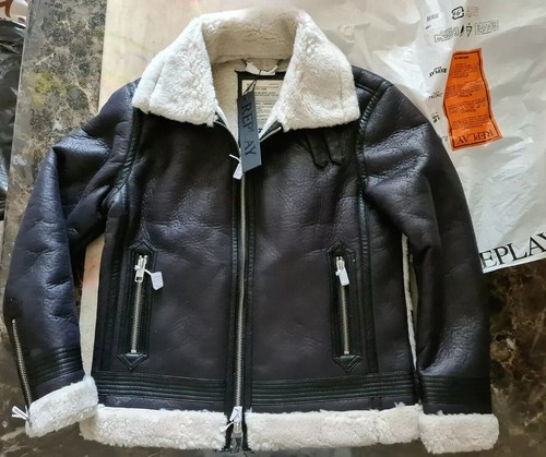 Mens replay faux shearling - mens,