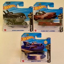 Hot Wheels BATMAN 3 Car Set -