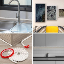 Trim 3 Meters Paneling Strip Paintable Wall Molding Wall Baseboard  Backsplash