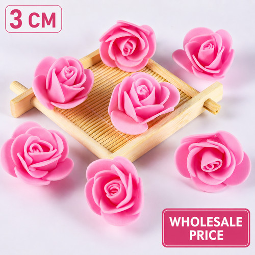 3cm artificial foam - 3cm, rose