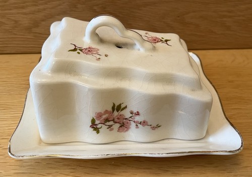 Vintage butter dish featuring - vintage,