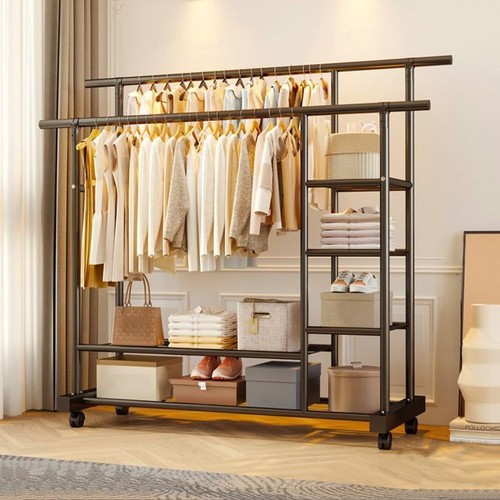 Metal coat rack clothes - metal,