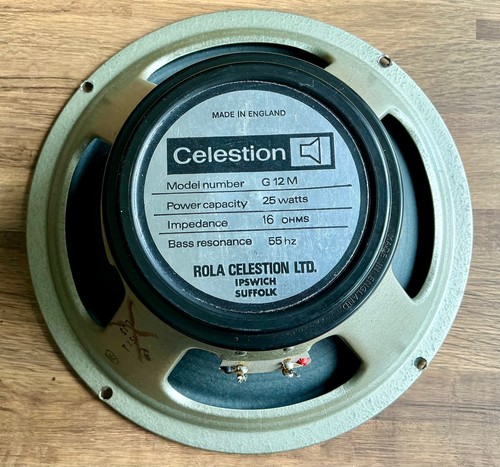Celestion blackback g12m 55hz - g12m,