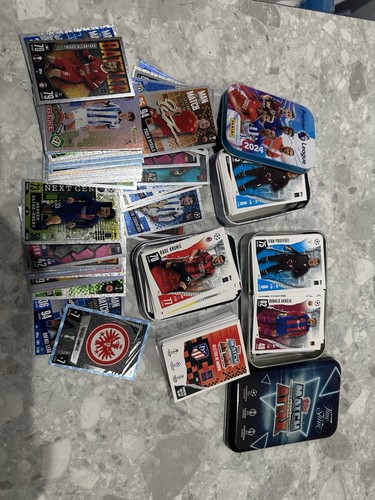 Match attax football cards - football,