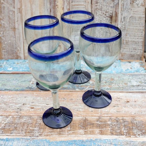 Recycled mexican wine glass - recycled,