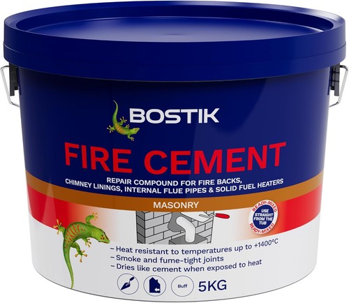 Bostik fire cement buff 5kg - bostik,