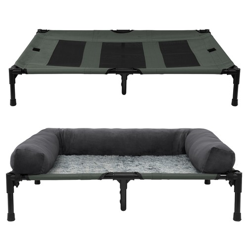 Elevated dog bed pet - dog, mesh