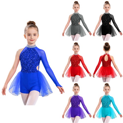 Girls skirted training - skirted, leotard