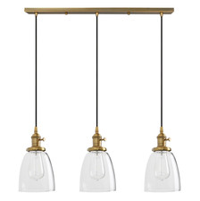 Vintage Edison Triple Shade