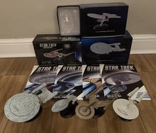 Star Trek Eaglemoss Bundle Including Enterprise D Xl Edition