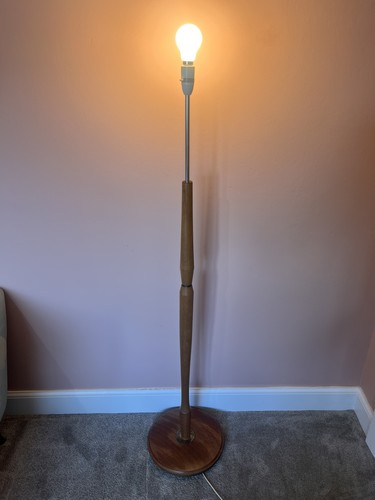 Danish teak floor lamp - teak,