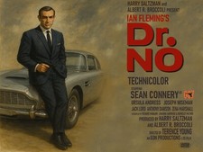 DR. NO 1962 Quad poster print