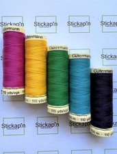 Gutermann sew all 100m  polyester sewing thread 000-610