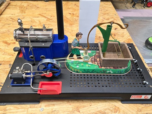 Wilesco steam engine - d, with