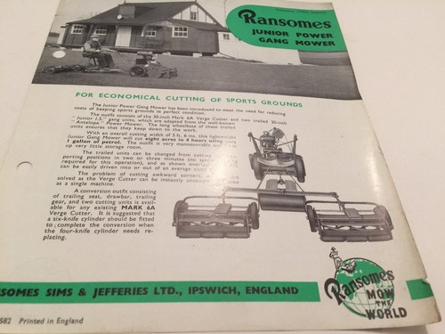 Ransomes sims jefferies - ransomes, &