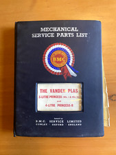 Vanden Plas 3 Litre Princess (MK 1, 2) and 4-Litre Princess R Service Parts List