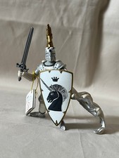 Papo 39915 Silver Unicorn Knight with Tags