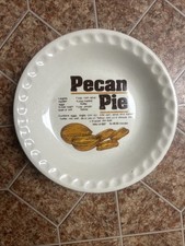 Vintage Ceramic Pie Plate
