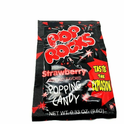 Pop rocks flavored real - pop,